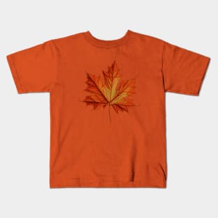 Autumn Maple Kids T-Shirt